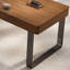 Bureau de direction rectangulaire en bois massif avec tiroirs Nut-Brown-589204837-589204835