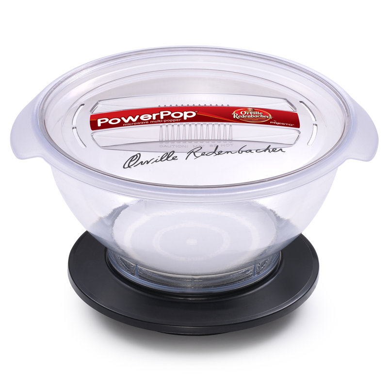 Presto Power Pop Microwave Multi-Popcorn Popper