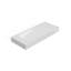Lavabo de salle de bain mural en résine blanc brillant 47,2 po x 19,6 po Badeloft WT-05-A-G-35943848
