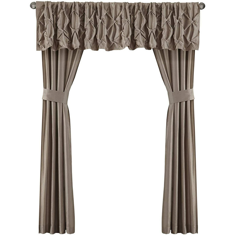 Ensemble d'édredon en microfibre 24 pièces Taupe