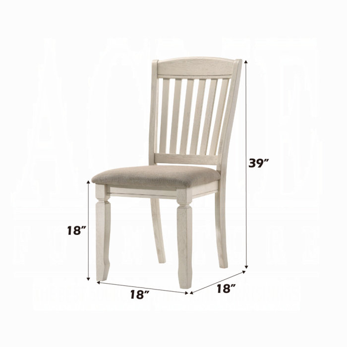 Chaise d'appoint Fedele (lot de 2)