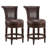 Elveria Classic Upholstered Bar Stools With Wooden Frame And Nailhead Trim-106913305-106913301-106913306
