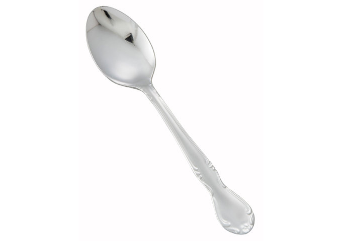 Elegance Stainless-Steel Teaspoon, Heavyweight, 6.75" (12 Pack)