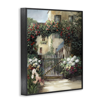 Giclée encadrée par Courtyard Gate, par Nan