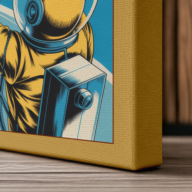 Print, 24x16 - 61.0 x 40.6 cm, Ochre Border