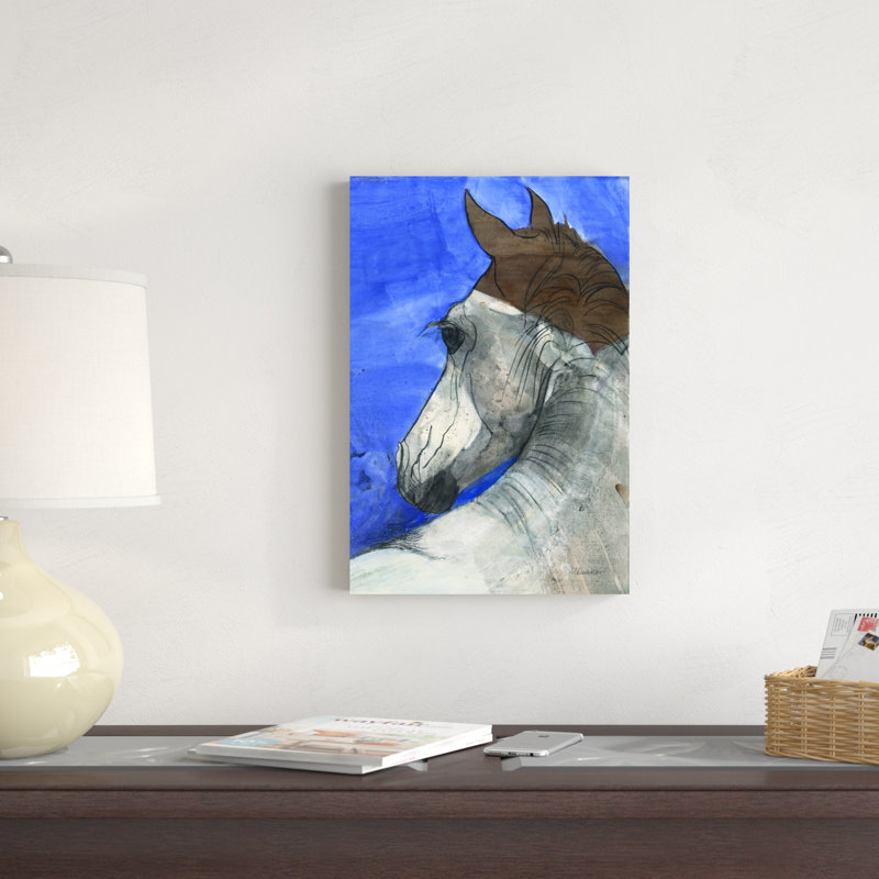 " Shadow " by Albena Hristova Painting Print, 18" H x 12" W x 1.25" D