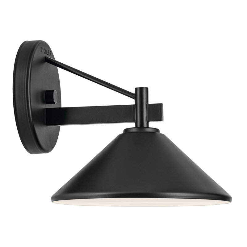 Zalia Aluminum Wall Light, 7.5" H x 8" W x 9.25" D