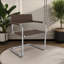 Fauteuil d'appoint en cuir Momei Saddle-263136189