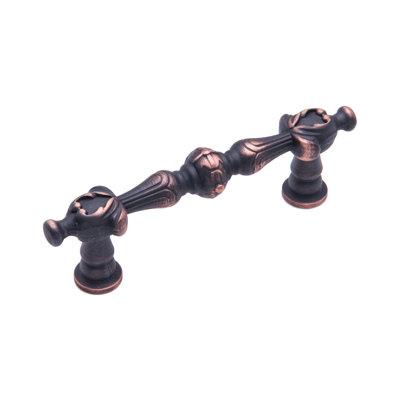3" Augustine Ornate Bar Pull CP Series