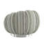 Fauteuil d'appoint pivotant noir