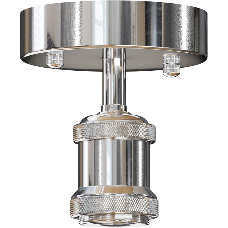 Semi Flush Mount, Chrome