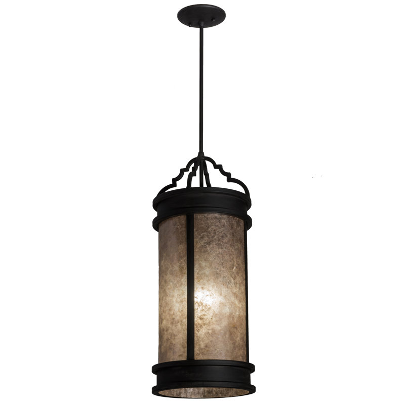 Luminaire suspendu cylindrique à 1 lumière Wyant