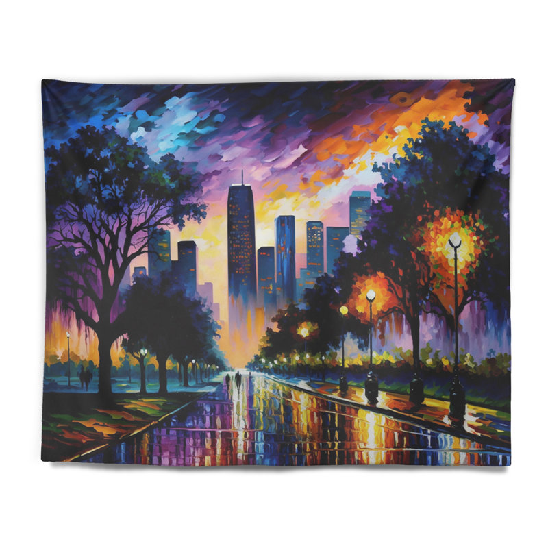 Polyester Tapestry, 32" H x 39" W