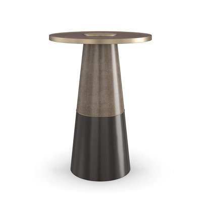 Aperture Glass End Table