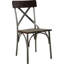 Chaise d'appoint Midcentury Industrial