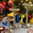 3 Piece Silver  Pillar Candle Holder Set