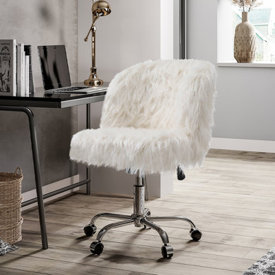 Canora Grey Addae Faux Fur