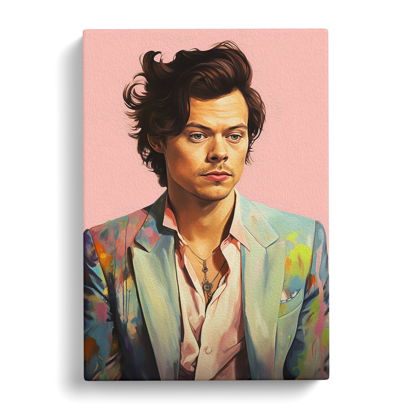 Harry Styles Digital - Print, 76cm H x 50cm W x 3cm D