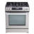 30 Inch Self-Cleaning Gas Range with AirFry and Glass Touch Controls in Stainless Steel