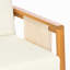 Ensemble de canapé 4 pièces avec causeuse et table basse pour l'extérieur