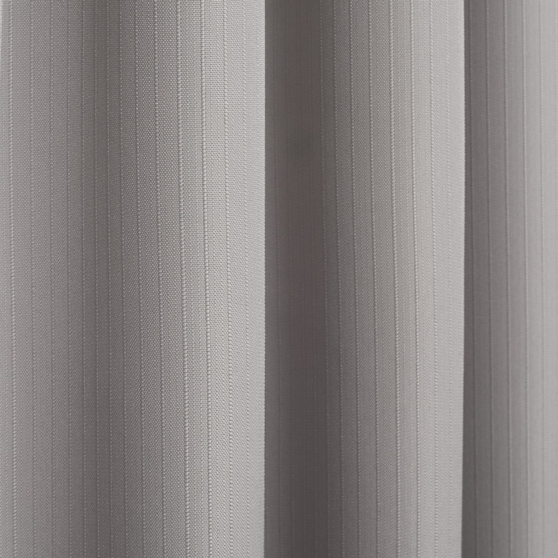 Ennis Kitchen Tier Cafe Curtains, 36" L x 54" W, Gray