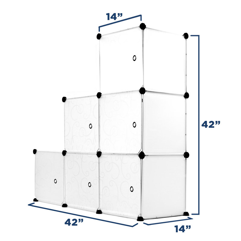 Modular Storage Plastic Cube
