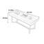 Bureau rectangulaire de style rétro-1205800585