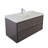 Azden 60" Wall-Mounted Single Bathroom Vanity Set-1067530174