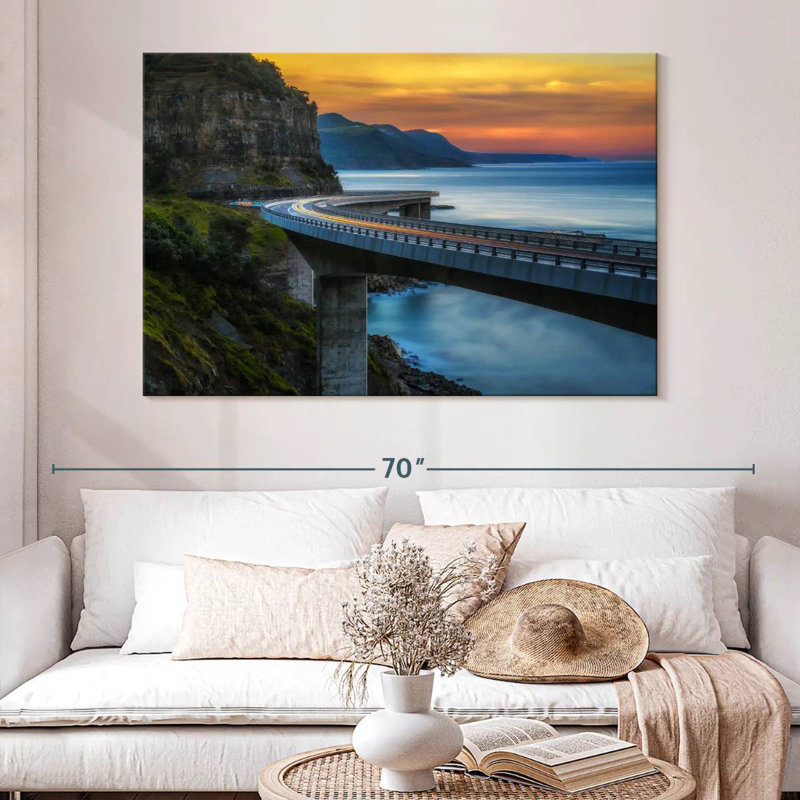Lilie Sydney Sea Cliff Bridge, 34" H x 51" W