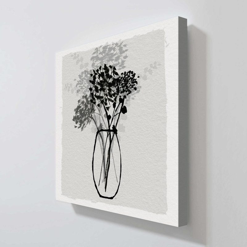 "Garden Arrangement II" par Susan Jill, reproduction sur toile, H 18 po x l 18 po x P 1 po