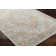 Tapis oriental rectangulaire gris moyen en polypropylène tissé à la machine