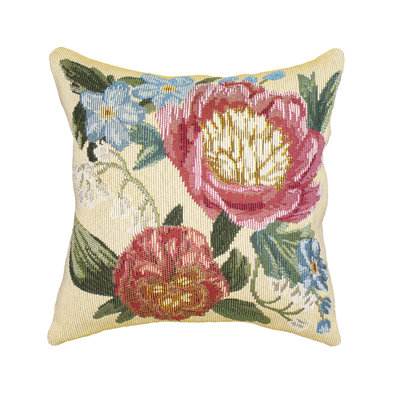 Marina Floral Outdoor Throw Pillow