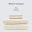 Ensemble de draps en jersey de coton mélangé Ultimate Comfort pour un sommeil douillet toute l'année