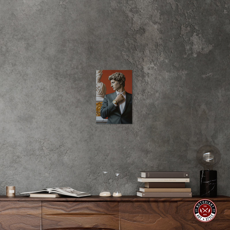 Notoriart Sculpture With Style, Toile tendue, H 45 po x l 30 po