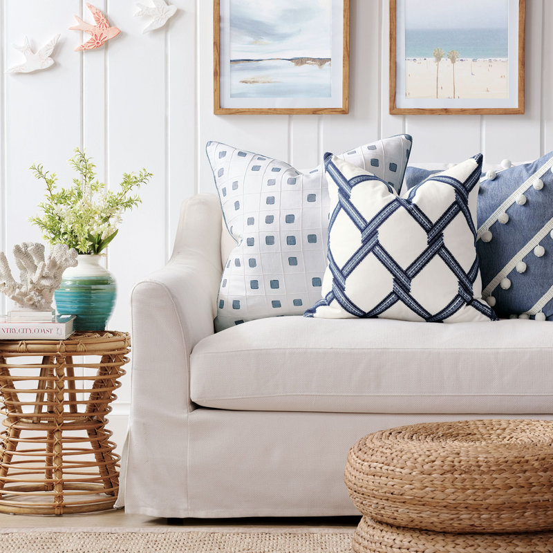 Castaway Square Pillow Cover & Insert