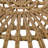 Coffee Table-Bohemian Faux Rattan Weave Accent Table for Indoor Outdoor Use, Handcrafted Round Side Table for Living Room, Patio, Garden