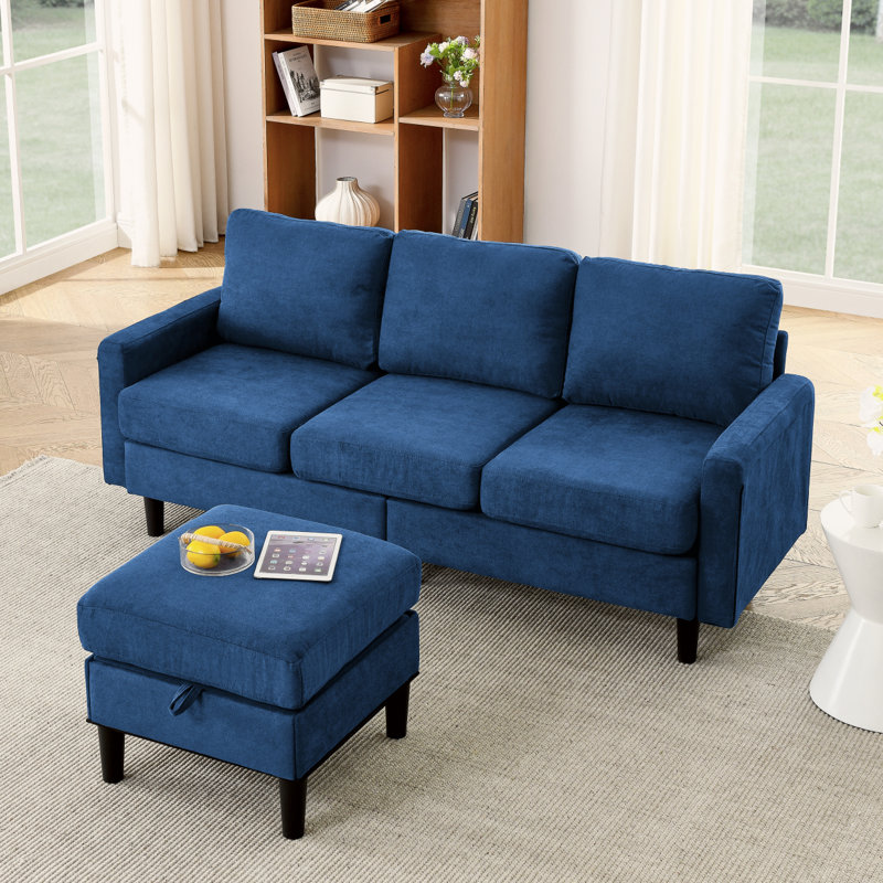 Canapé modulaire rembourré Modern, Marine