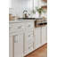 Poignée d'armoire en nickel satiné de centre à centre Stature 3-3 / 4 pouces (96 mm)-50304299-109074530