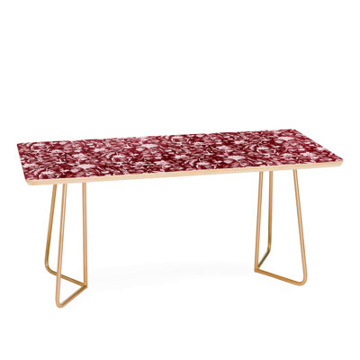 Table basse floral winter