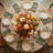 Golden Harvest Floral Round Tablecloth-137108893