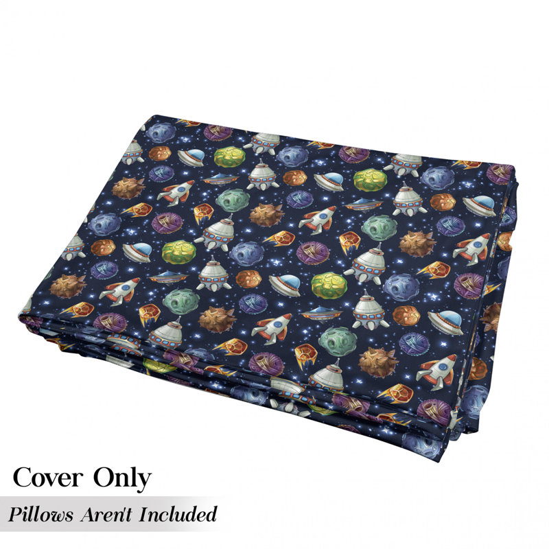 Housse de coussin d'extérieur Futuristic Science Fiction Comic, H 2 po x l 27 po x P 88 po
