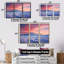 Chenier - Ensemble de salon Volcano Wall Art-108310064-108310072