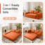 Canapé-lit pliable 81 po, divan-lit convertible 3-en-1-1556380398