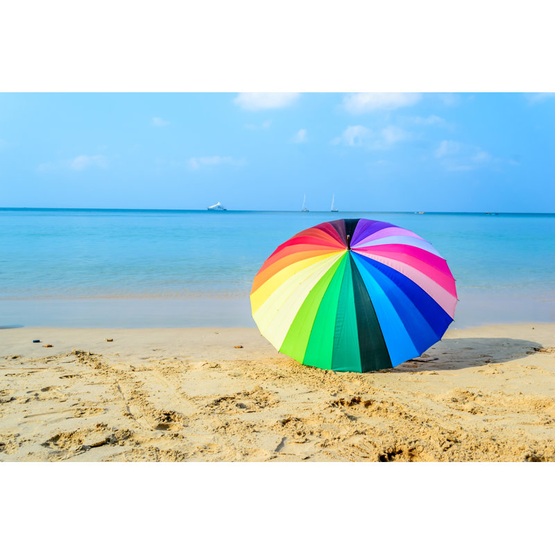 Umbrella par Naphassaphorn - Photographie sur toile tendue, L 18 po x H 12 po