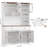 71.1" H Kitchen Pantry Cabinet-56131050