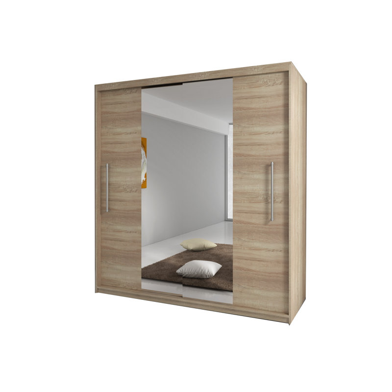 Heptinstall 2 Door Wardrobe, Sonoma