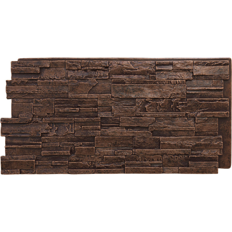 EverStone Cascade Faux Stone Panel, Sequoia Valley