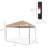 118'' W x 118'' D Steel Pop-Up Canopy-111243537