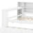Modern Upholstered Headboard Bed Featuring Built-In Desk And LED Lighting-1722135800