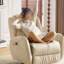 Chaise de loisir en cuir naturel écologique-1325854676